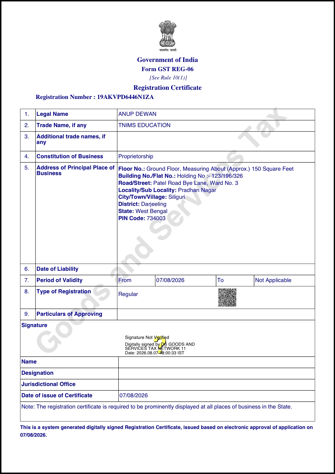 GST Registration
