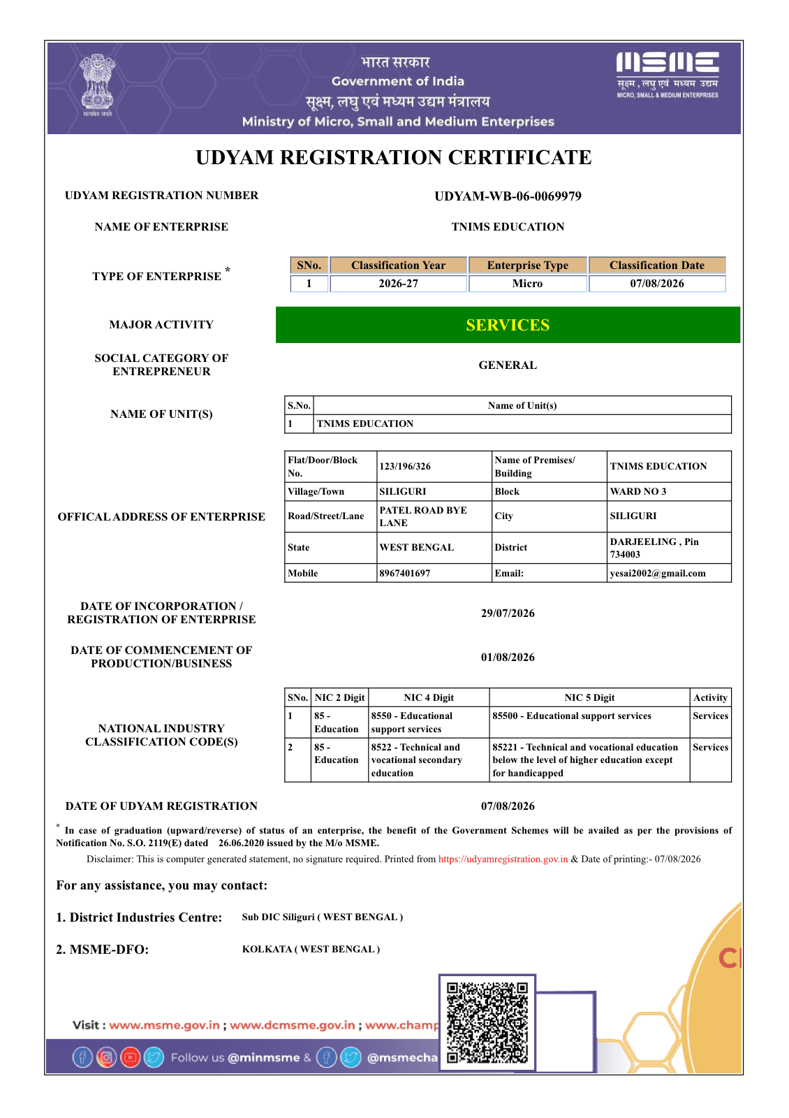 UDYAM Registration